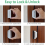 2 Pack Home Security Door Lock Withstand 800 Lbs For Inward Swinging 5