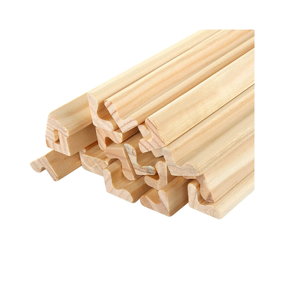 20-Pack Wooden Tile Holders Replacement Rack Letter Racks Trays, 19cm