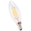 E12 4W Vela Chama Filamento LED Lâmpada Lâmpada 10*3.5cm 3