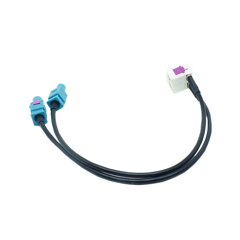 Double For Fakra Radio Aerial Antenna Diversity Adaptor Rcd 210 4853896805046