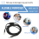 για G433 G233 GPRO X Universal Game Headset Καλώδιο ήχου 2M 7