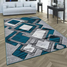 (Teal, Extra-Large: 160 x 230 cm) Modern Extra Large Rugs For Bedroom Living Room Carpet Hallway Runner Rug Floor Mats