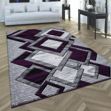 (Purple, Medium: 80 x 150 cm) Modern Extra Large Rugs For Bedroom Living Room Carpet Hallway Runner Rug Floor Mats