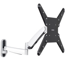 VIVO Counterbalance 26 to 55 inch TV Wall Mount, Height Adjustable Fully Articulating Pneumatic Spring Arm, Max 400x400mm VESA, Silver, MOUNT-VW04G