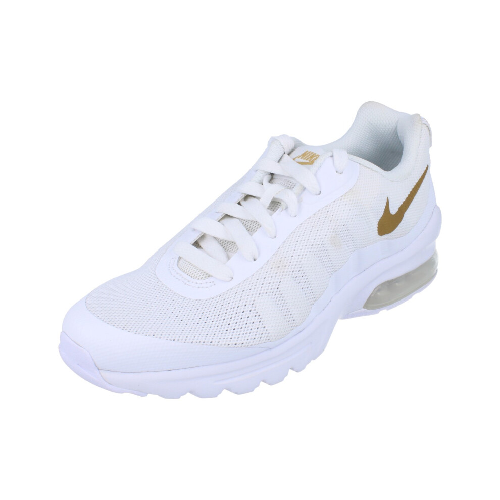 Nike (Size) Air Max Invigor Gs Trainers 749572 Sneakers Shoes Boys White