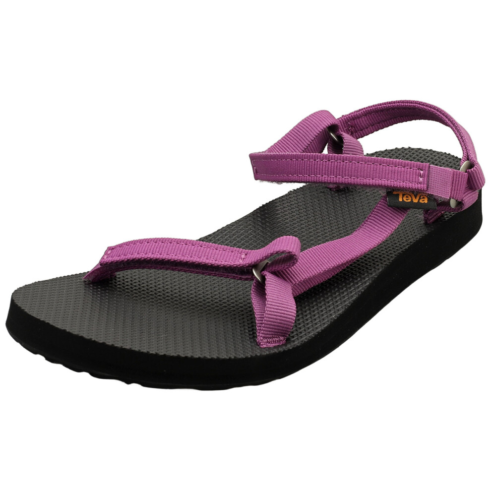 Teva (4) Original Universal Slim Womens Walking Sandals In Black Purple