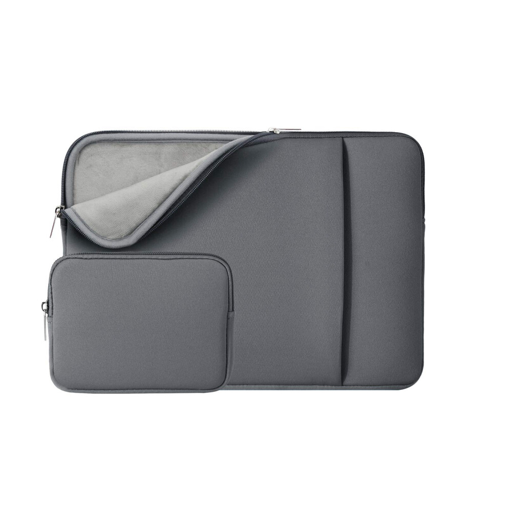 Rainyear 11 Inch Laptop Sleeve Case Soft Lining Cover Bag With Front Pocket & Accessories Pouch,Compatible With 11.6" Macbook Air For 11" Notebook 605945527546