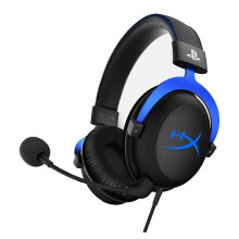 HyperX Cloud - Official PlayStation Licensed Gaming Headset for PS4 and PS5 with In-Line Audio Control, Detachable Noise Cancelling Microphone,