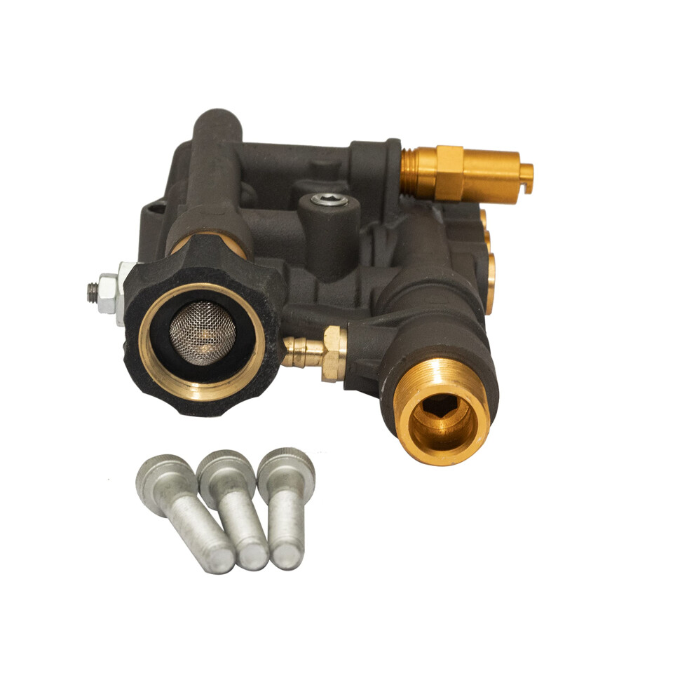 SIMPSON Cleaning 7110163 Manifold Replacement Kit for OEM Technologies 520004 Axial Cam Pressure Washer Pump, Black