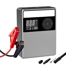 Acteam Jump Starter Power Pack with Air Compressor 12V 2000A 24000mAH Car Battery Booster with 150PSI Digital Tire Inflator Jump Leads for up to 8