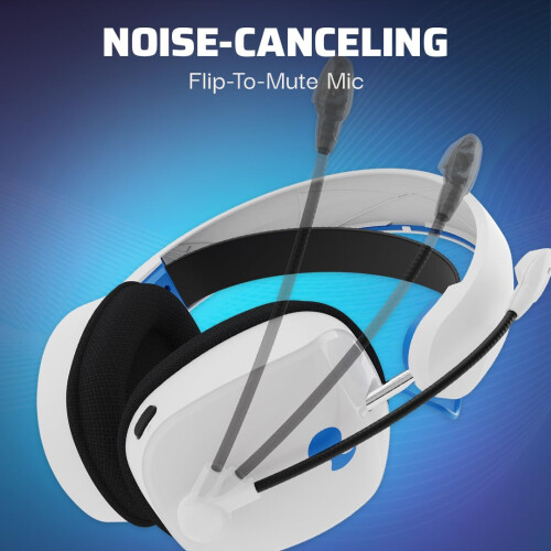 PDP PS5 PHANTOM WIRELESS HEADSET White 1