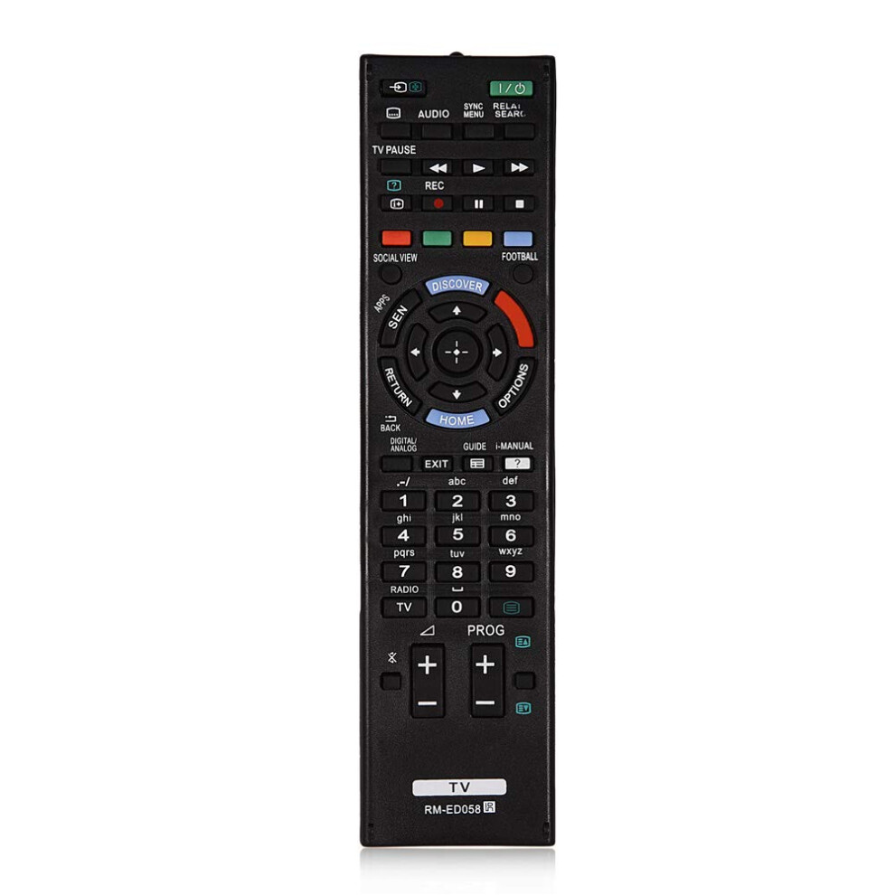 New Remote Control Replacement For Sony Rm-Ed058 Tv 747333727197