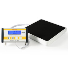 Helsevesen Medical Bariatric Scale, Digital Bathroom Scales, Low-Profile Heavy Duty Bariatric Scale with Anti-Slip Rubber Mat, 550 lb Capacity