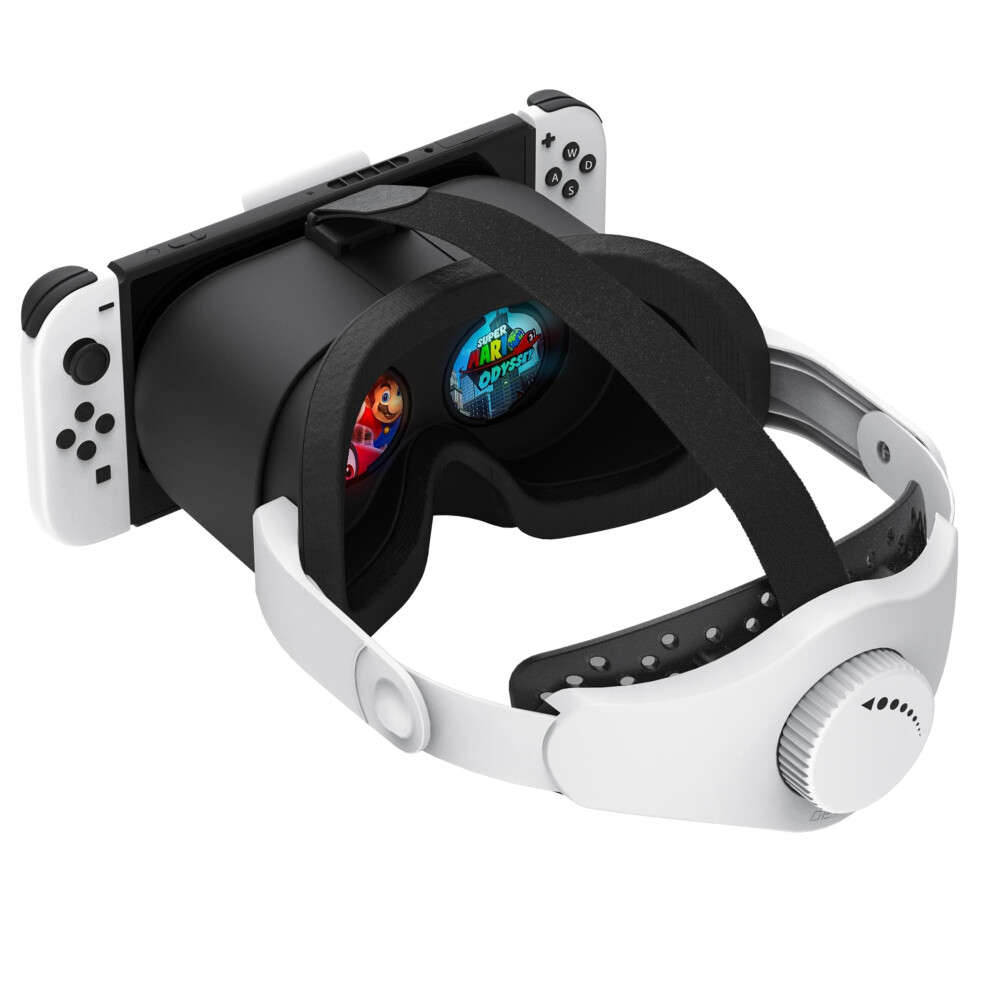 Devaso Upgraded Adjustable Vr Headset For Nintendo Switch & Switch Oled Model, Switch Virtual Reality Glasses With Adjustable Hd Lenses And 783798122429