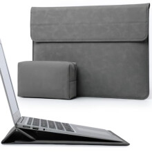 HYZUO 13.3-14 Inch Laptop Sleeve Case with Stand Feature for MacBook Pro 14 M4/M3/M2/M1 Pro/Max 2024-2021, MacBook Pro/Air 13.3, 13.5-13.8 Surface