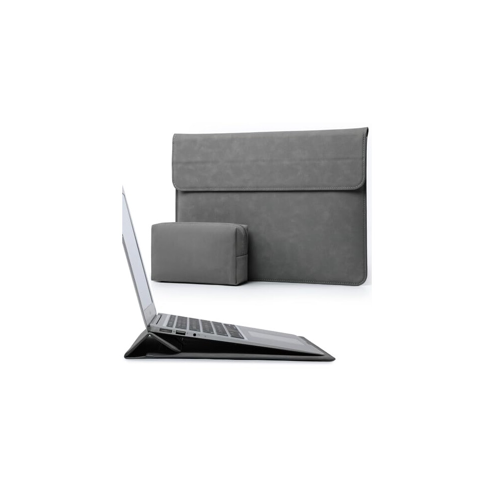 Hyzuo 13.3-14 Inch Laptop Sleeve Case With Stand Feature For Macbook Pro 14 M4/M3/M2/M1 Pro/Max 2024-2021, Macbook Pro/Air 13.3, 13.5-13.8 Surface