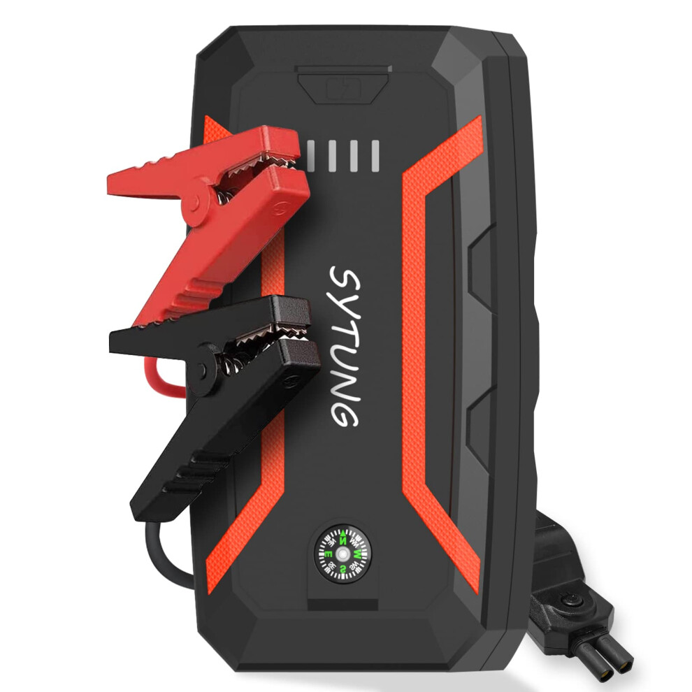 Sytung Car Battery Booster Jump Starter Power Pack, 12V Auto Battery Booster Pack, 2000A Peak 20000Mah Portable Power Bank Charger (Up To 6.0L Gas Or 793740664730