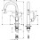 Hansgrohe hansgrohe Talis S Kitchen Tap 220, selectable Swivel Range, chrome 2