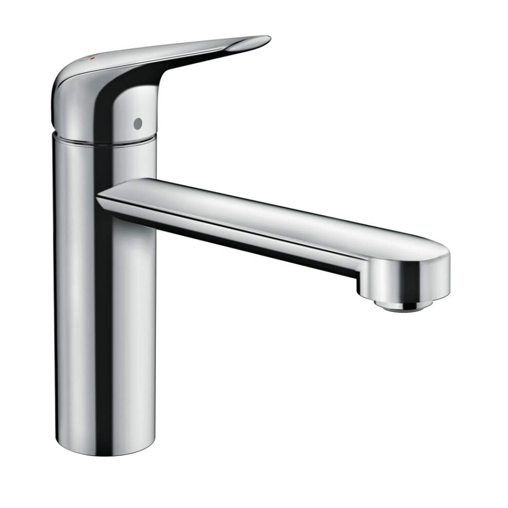hansgrohe Low Pressure Kitchen Tap 360? Swivelling for Low Pressure High Comfort Spout 120 mm Standard Connections Chrome