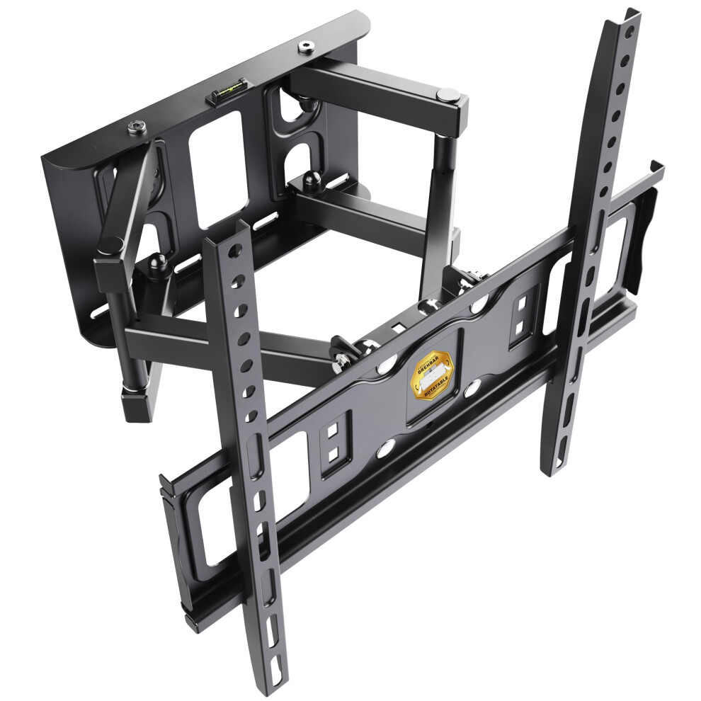 Ricoo Tv Wall Mount Tilt Swivel Approx 32-55 Inch S5244 Bracket For Led Lcd Oled Curved And Flatscreens Universal For Vesa 200X200-400X400 4260201863507