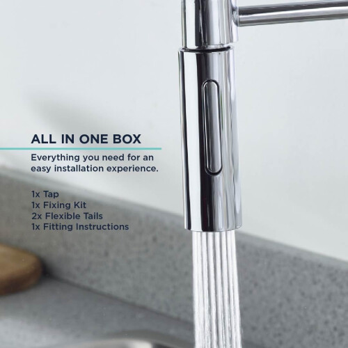 Bristan Bristan Sabre Pull Out Kitchen Mixer Tap 2