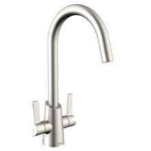Bristan Acorn Easyfit Kitchen Sink Mixer Stainless Steel Tap