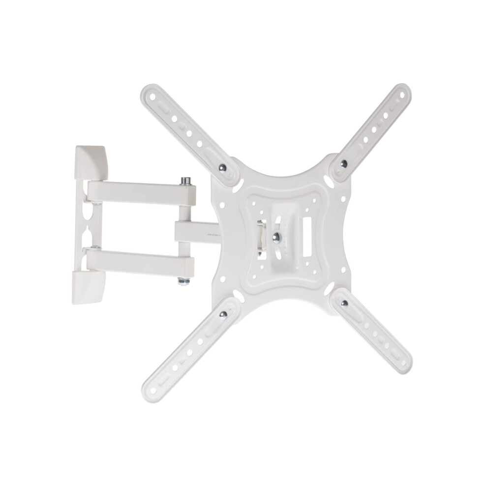 Properav Tv Wall Bracket For 23'' 24'' 28'' 32'' 37'' 40'' 42'' 43'' 46'' 50'' 55'' Tilt 20? Vesa Max 400X400 White 5055189023079