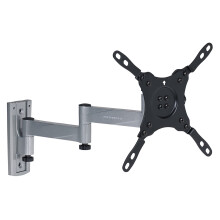 ProperAV Swing Arm TV Bracket with Lockable Arm Position for 13" 15" 17" 19" 22" 23" 24" 28" 32" 37" 40" 42" 43" for Home, Office, Kids Playroom,