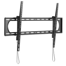 ProperAV Fixed Flat Wall TV Bracket 60" 65" 70" 75" 80" 85" 90" 100" 120" Tilt 10? VESA Max 900x600 Black