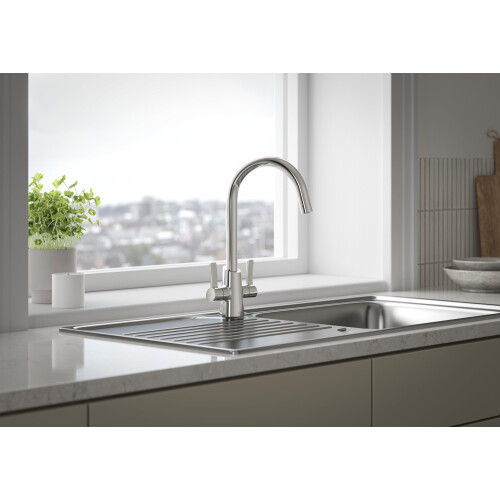 Bristan Bristan Acorn Easyfit Kitchen Sink Mixer Chrome Tap 1