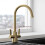 Bristan Bristan Acorn Easyfit Kitchen Sink Mixer Brushed Brass Tap 5