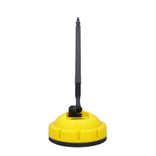 Patio Cleaner Dual Washers 360 Degree Brush, TOUGH MASTER Dirt Cleaner Scrubber (TM-PBC-01), Yellow/Black Accessory Add On DIY, Compatible with