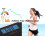 EXZACT Bathroom Scale Digital, Electronic Body Scale - Max.150kg - Switch between kgs/stones/lbs - High Precision, Backlight LCD Display (Black) 4