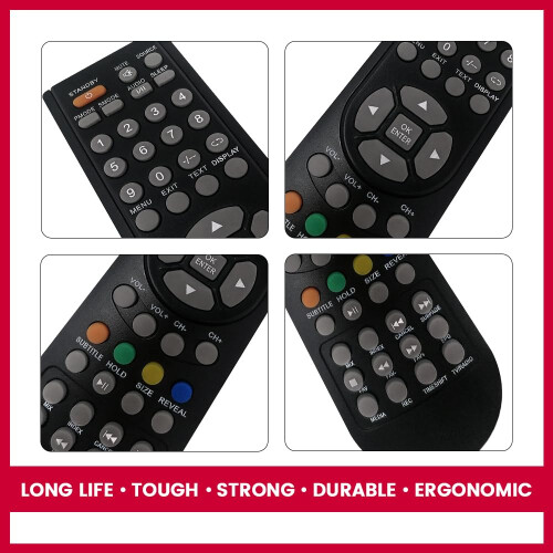 Replacement TV Remote Control For Akura ABLDVD1902W 1