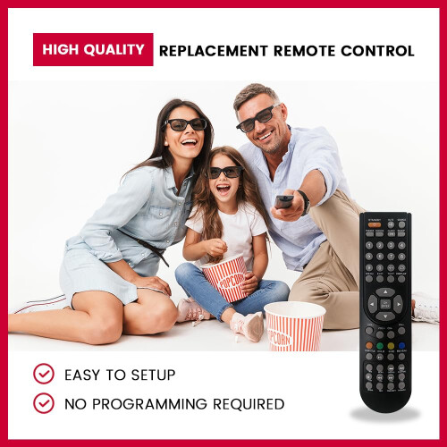 Replacement TV Remote Control For Akura ABLDVD1902W 2