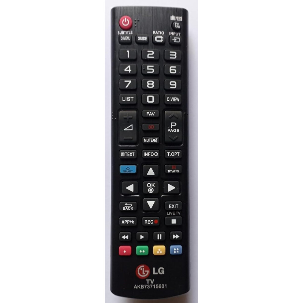 Universal Lg Remote - Lg Akb73715601 Replacement Remote Control For Lg, For Lg Tv Remote Smart Tv Remote Control, Lcd Led 3D Hdtv Smart Tv 5061048470052