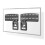 NEDIS - SOPORTE MURAL TVWM5065BK 1