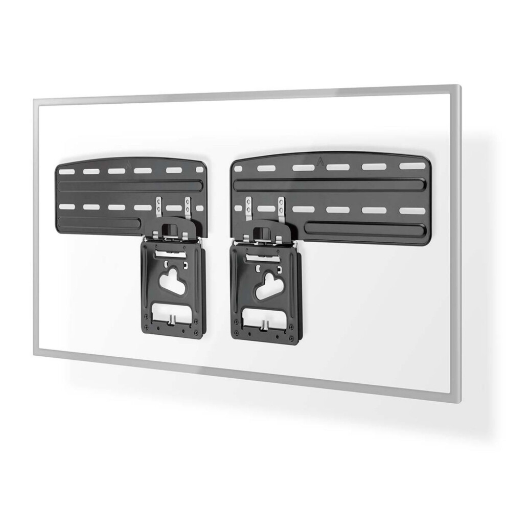 Nedis Micro-Gap Fixed Tv Wall Mount For Samsung 43-85" Neo Qled, Qled (Excl. Q80a) And Crystal Uhd Tvs Up To 60Kg - Ultra Slim 7.5Mm 5412810450435