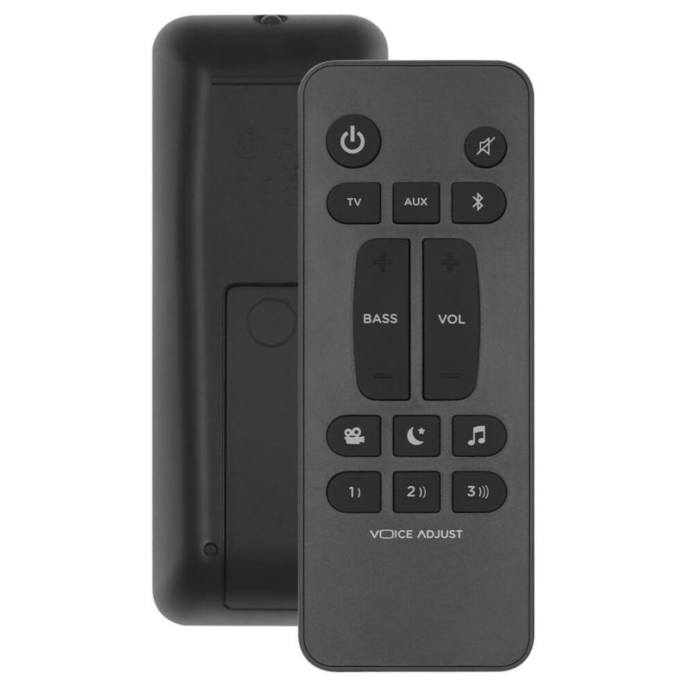 RE6214-1 Universal Soundbar Remote Control Replacement for Polk Audio Signa S1, Signa S2, Signa S3 Sound bar (with Battery)