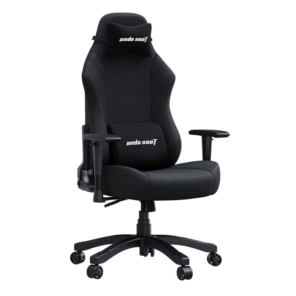 Anda Seat Luna Large Fabric Gaming Chair for Adults - Ergonomic Reclining Video Game Chairs, Computer Home Fabric Office Chair, Heavy Duty Neck & Back