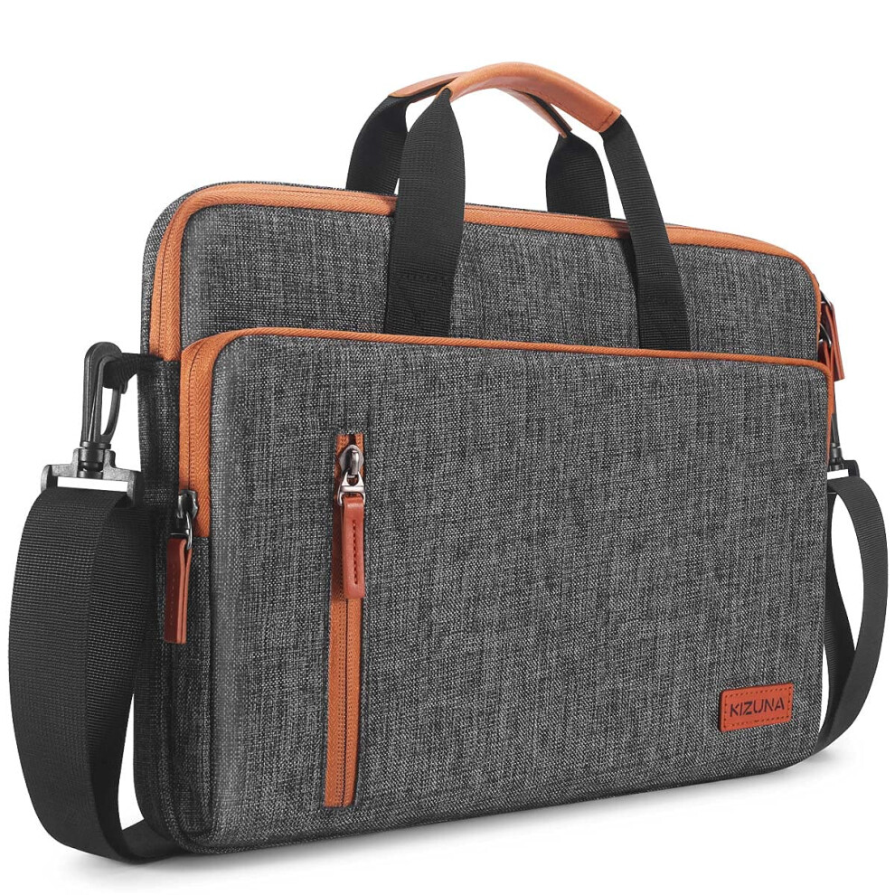 Kizuna Laptop Sleeve Bag 15.6 Inch Shoulder Messenger Case Water Resistant Handbag For 16" Macbook Pro/15.6" Lenovo Yoga 730/Ideapad 330S/15.6" Hp 7804946927581