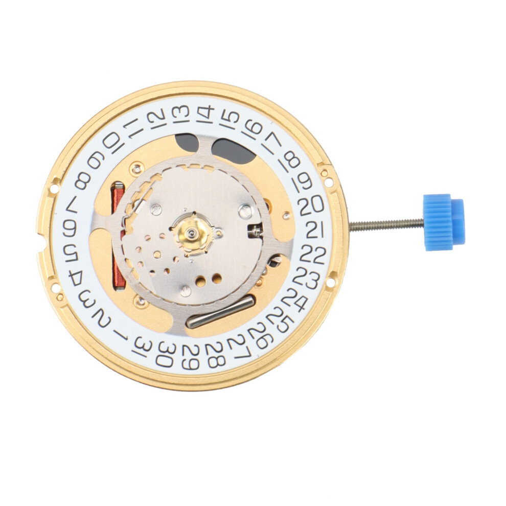 Markenlos Swiss Eta F06.111/F06.115 Quartz Watch Movement – Metal, 3.98Mm Total Height, 2.50Mm Height, 1Pc Gold