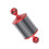Dia 60mm Fibra de Carbono Flutua??o Flutuante Bra?o Aqu?tico 5 polegadas, Vermelho 2