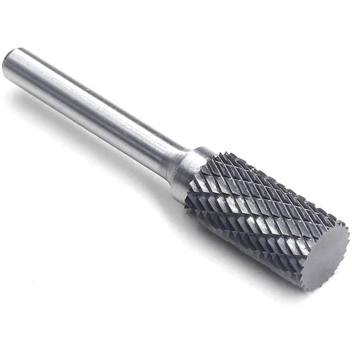 5 stk. SA-5 wolframkarbidkværne, cylinderform, dobbeltskåret, roterende 1