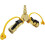 Προσαρμογέας Splitter Y RV Propane Quick Connect 1/4 ιντσών 4