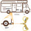 Προσαρμογέας Splitter Y RV Propane Quick Connect 1/4 ιντσών 2