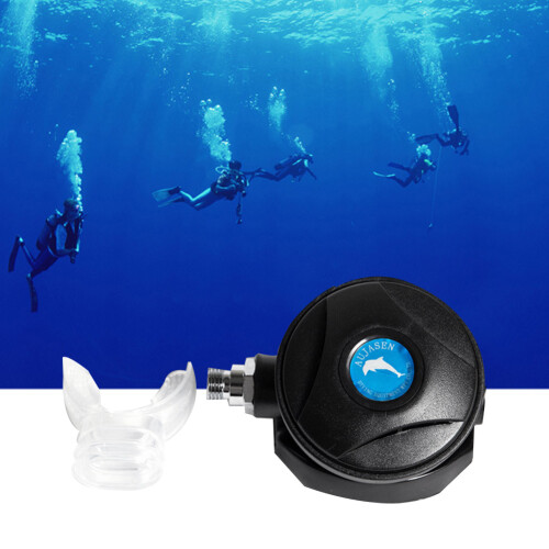 Scuba Diving 2Nd Stage Regulator Underwater Diving Regulator -Black 2