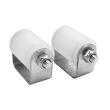 2 stuks schuifpoortgeleiderol 3 inch hard nylon schuifrol