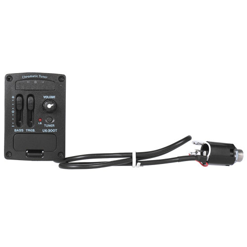 Uk-300T Ukulele Piezo Pickup Preamp 2-Band Eq Equalizer 2