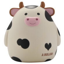 Cartoon Cow Piggy Bank Money Box Large Savings Box Home Decor-White